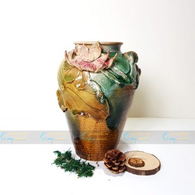 Gốm vuốt tay đa sắc- Tinh hoa nghệ thuật làng gốm Bát Tràng